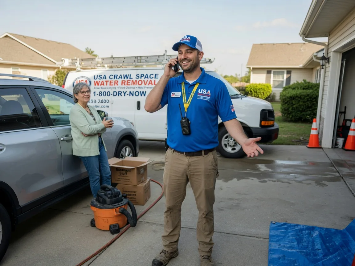 Crawl Space Water Removal Chesapeake Beach, MD FAQs